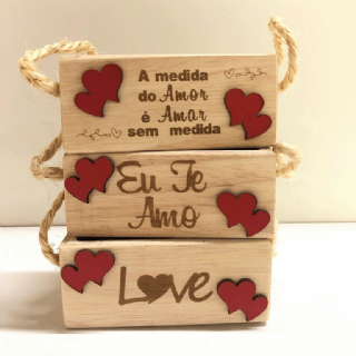 Cachep para 2 mini Suculentas - Coleo Amor und